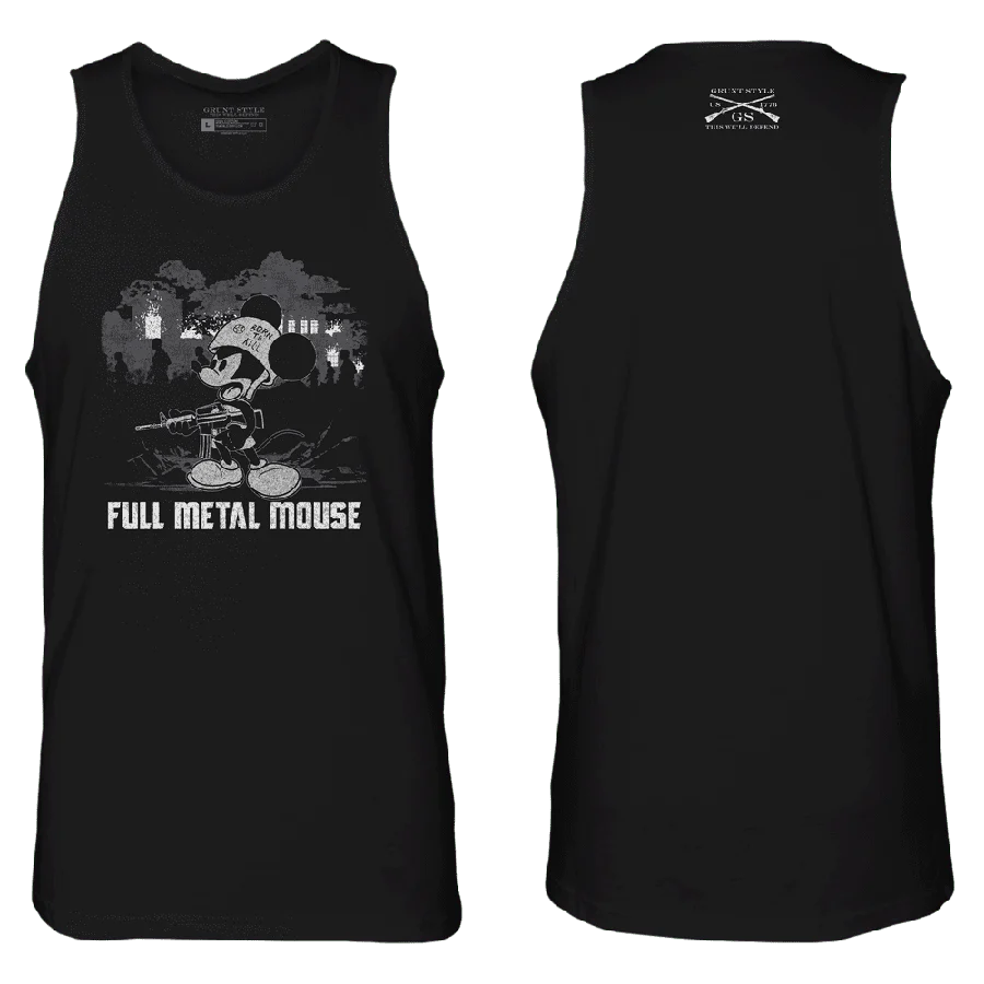 Full Metal Mouse Tank - Black