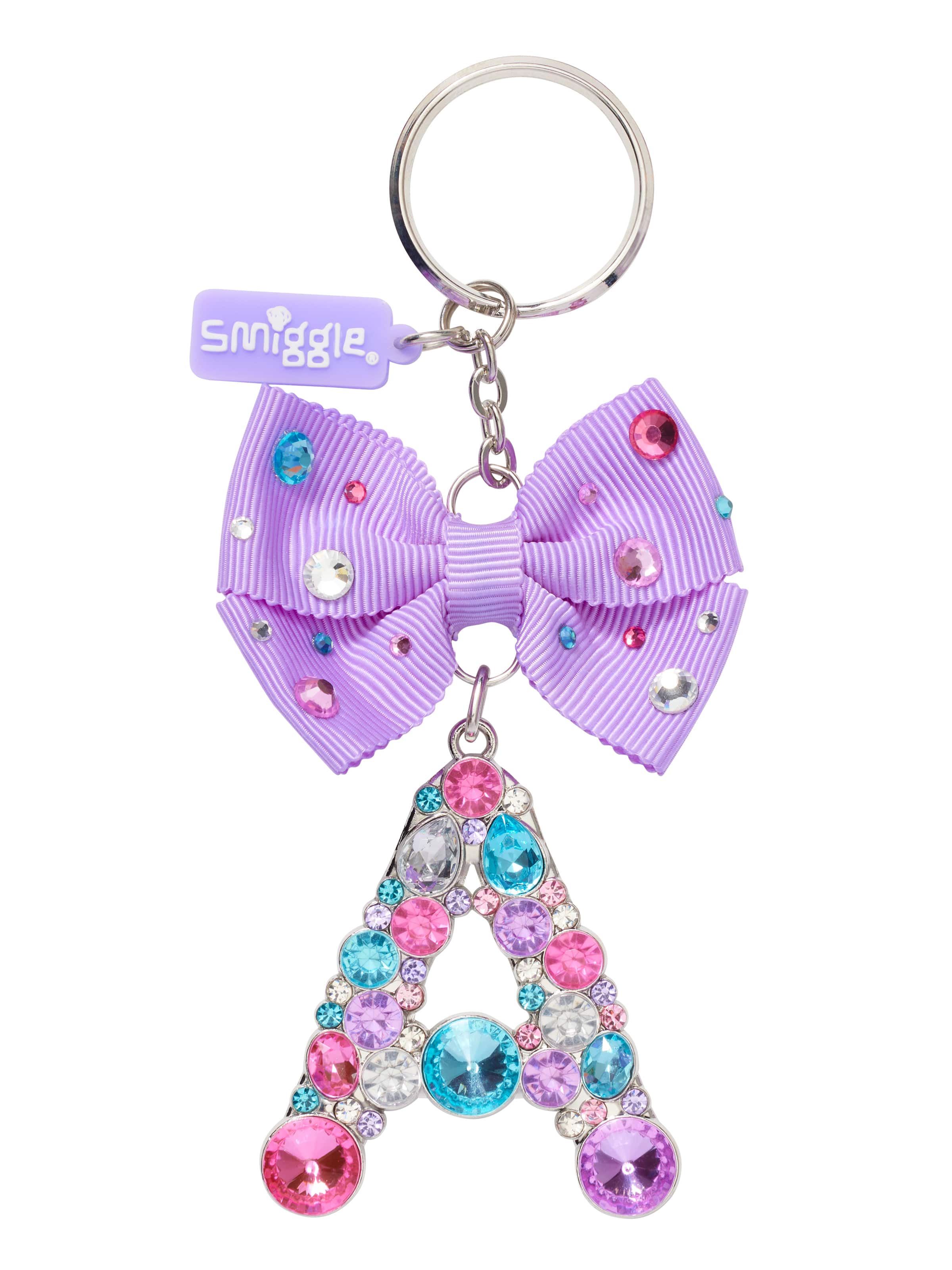 Alpha Jewel Bow Keyring smiggle