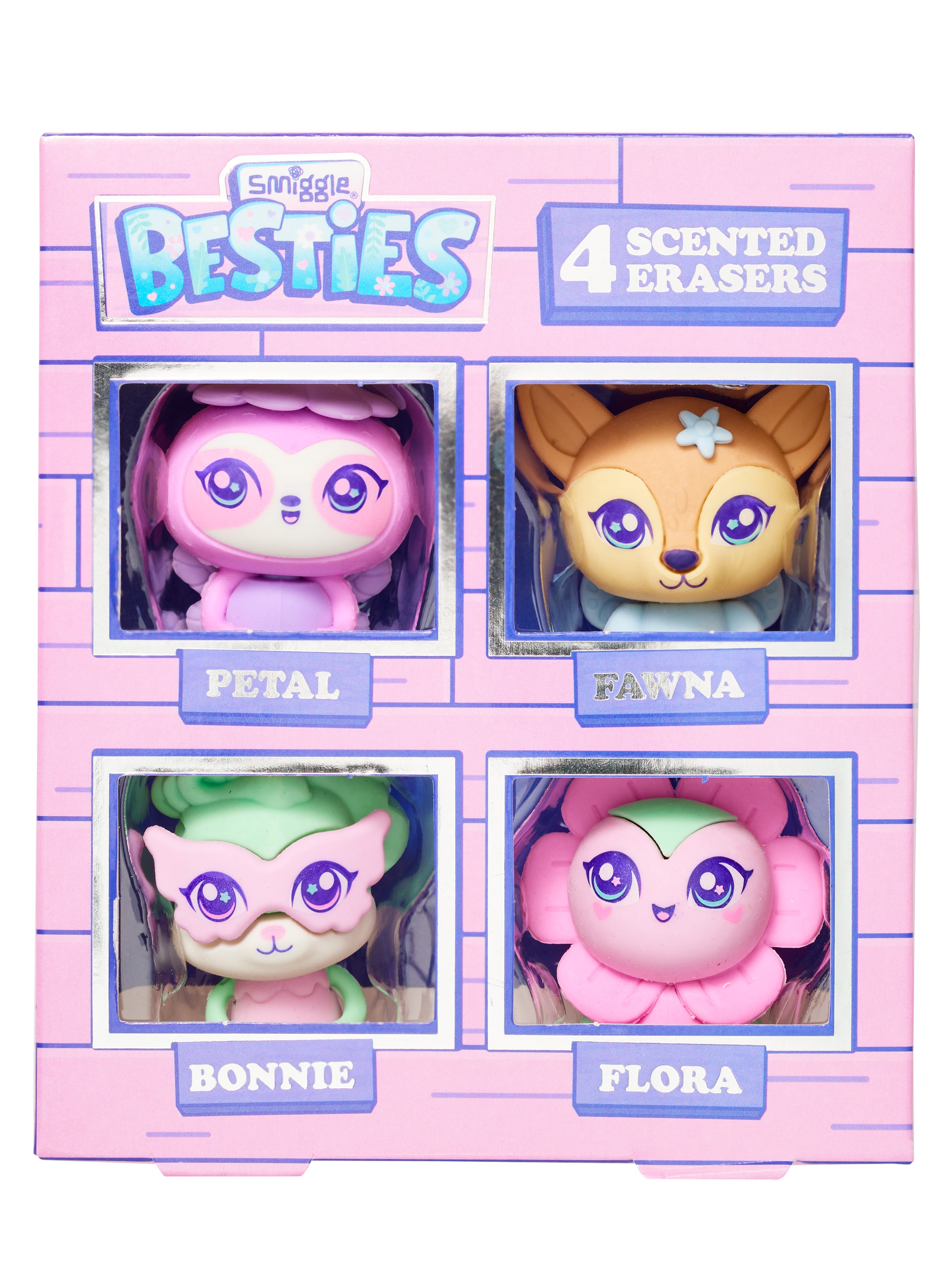 Besties Eraser Pack - smiggle