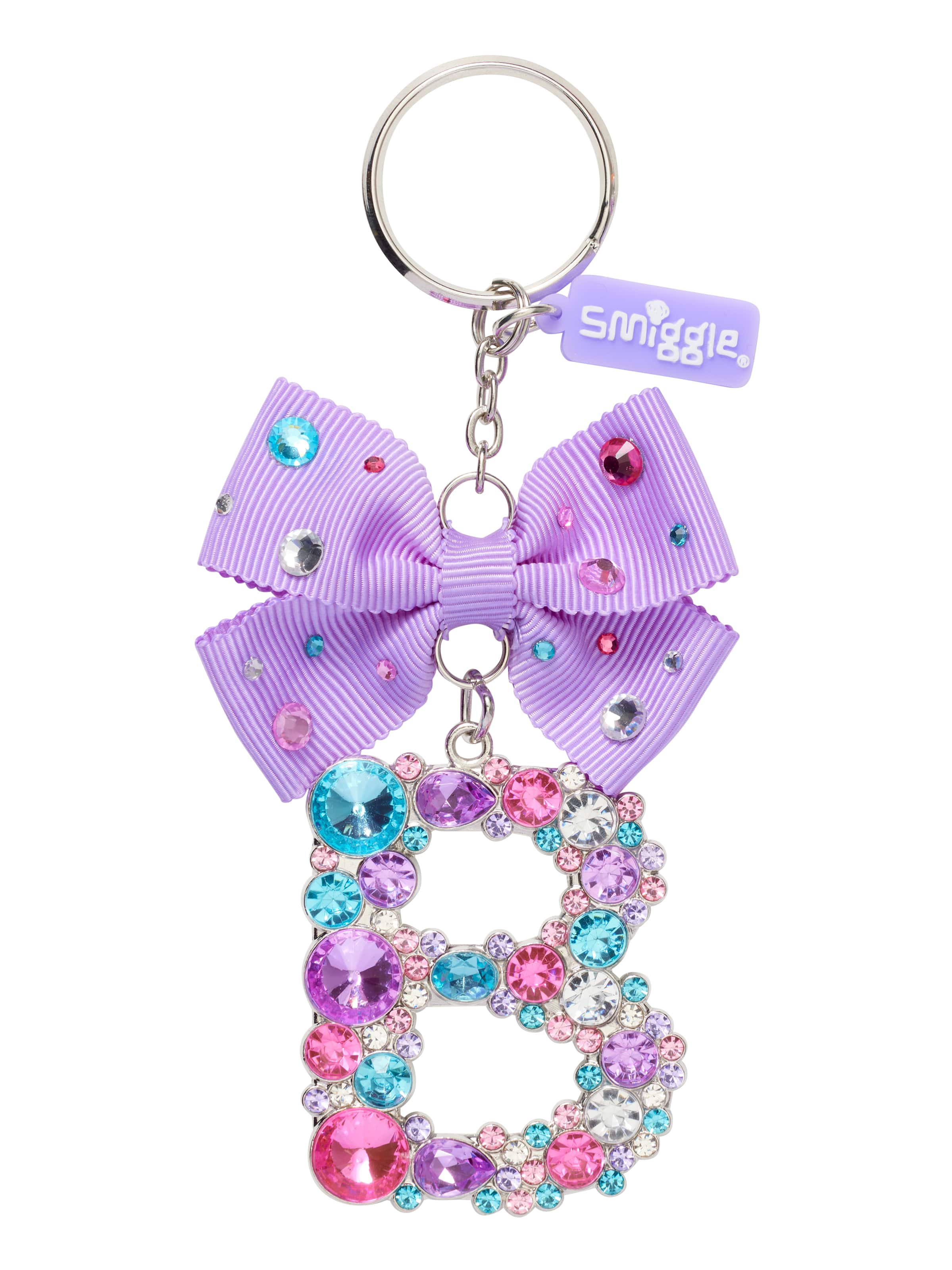 Alpha Jewel Bow Keyring smiggle