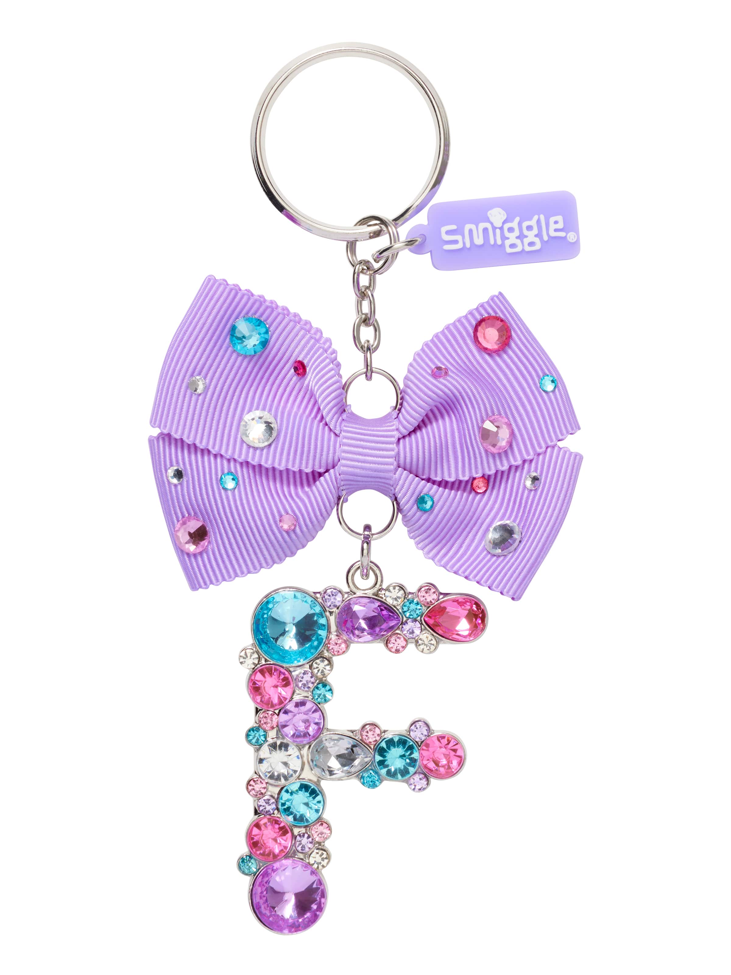 Alpha Jewel Bow Keyring smiggle