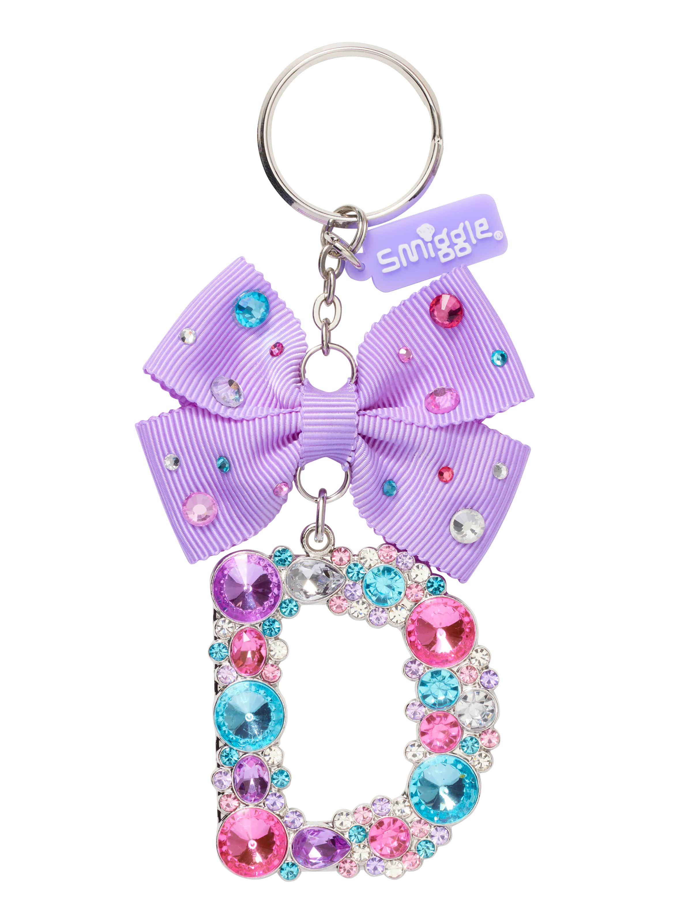 Alpha Jewel Bow Keyring smiggle
