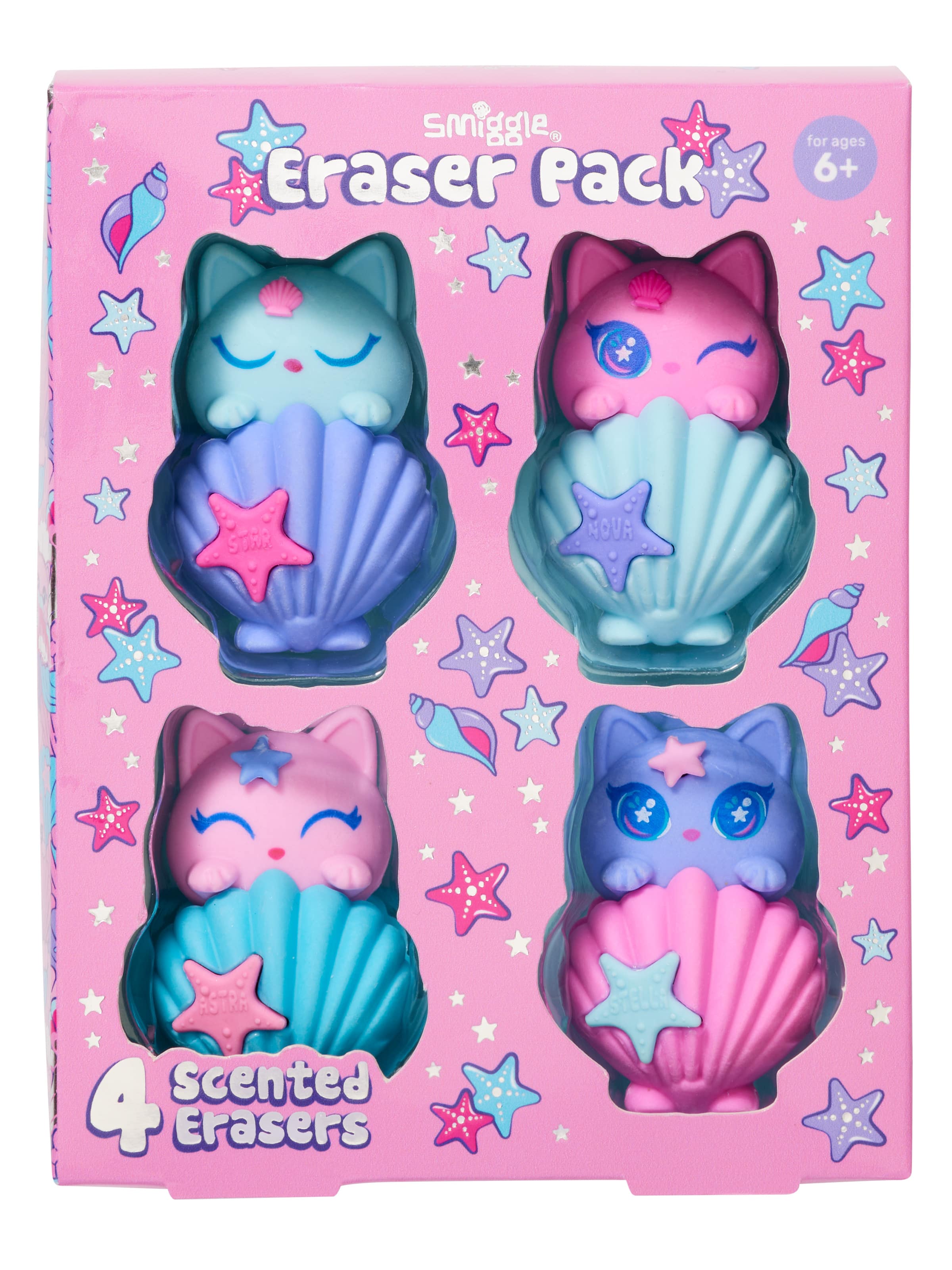 Hi There Eraser Pack - smiggle