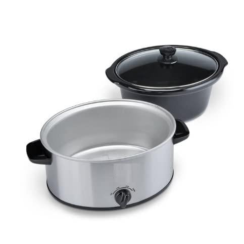 TAXXII 7 quart oval slow cooker