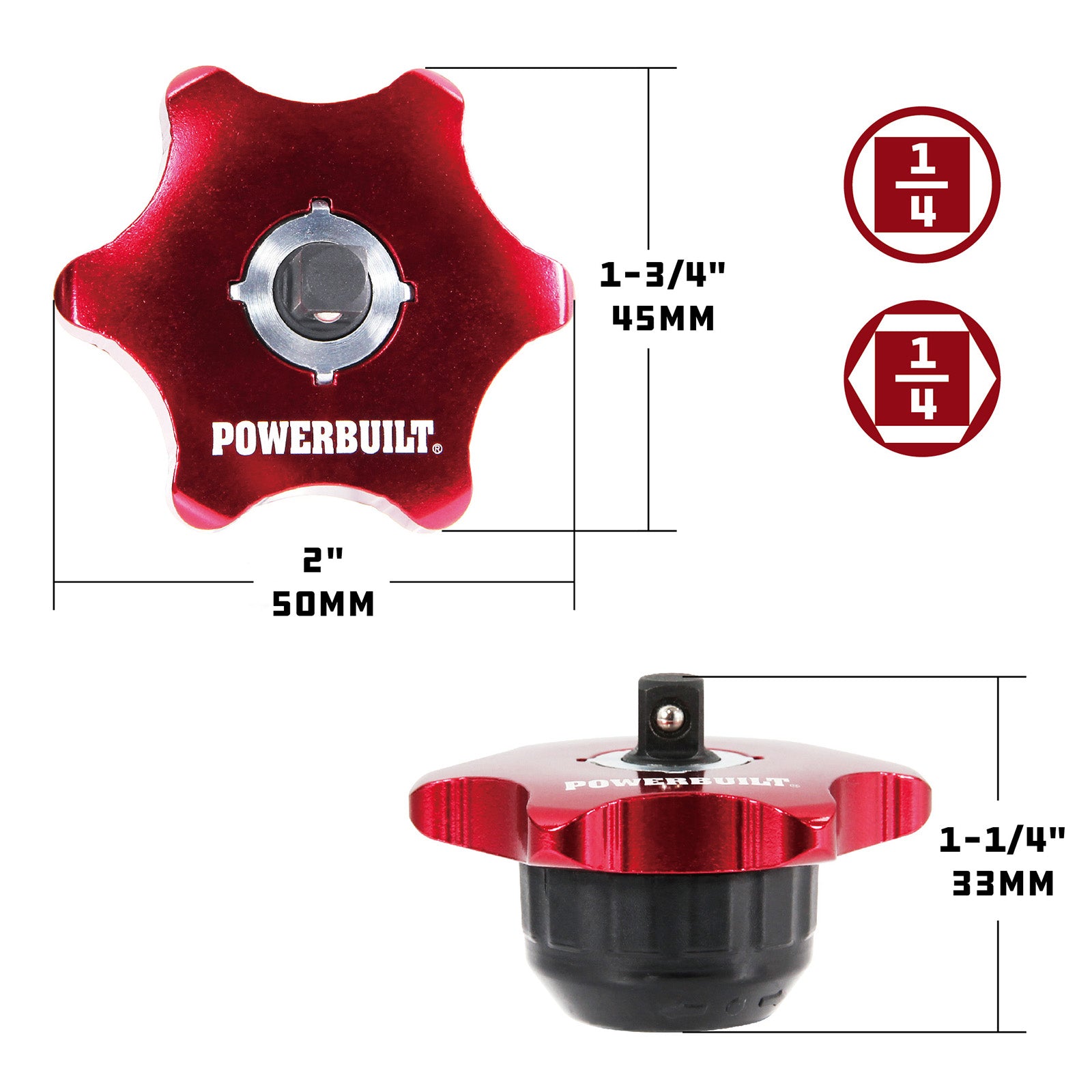 Powerbuilt 1/4