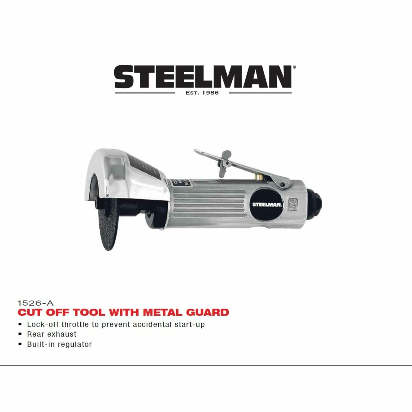 GCP Products Professional Cut Off Tool With Metal Guard Air Tool