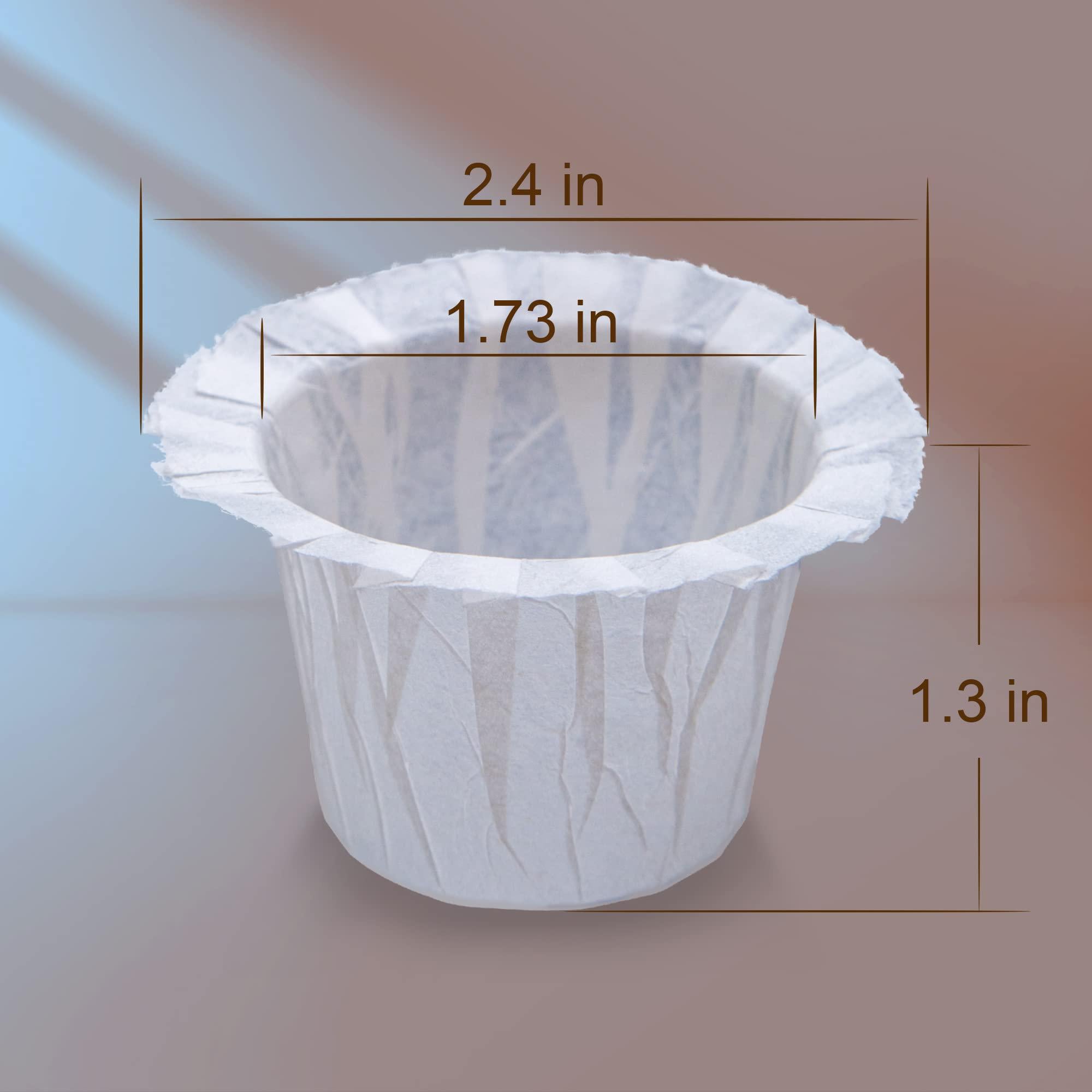 irmidi disposable coffee filters 300 count paper filter compatible with keurig brewers single serve 1.0 and 2.0, use with all
