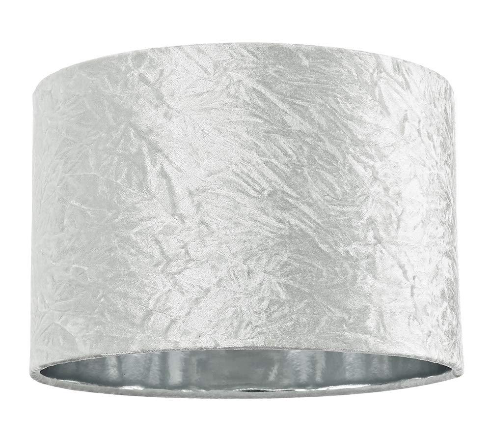 Happy Homewares contemporary and chic arctic white soft crushed velvet 12