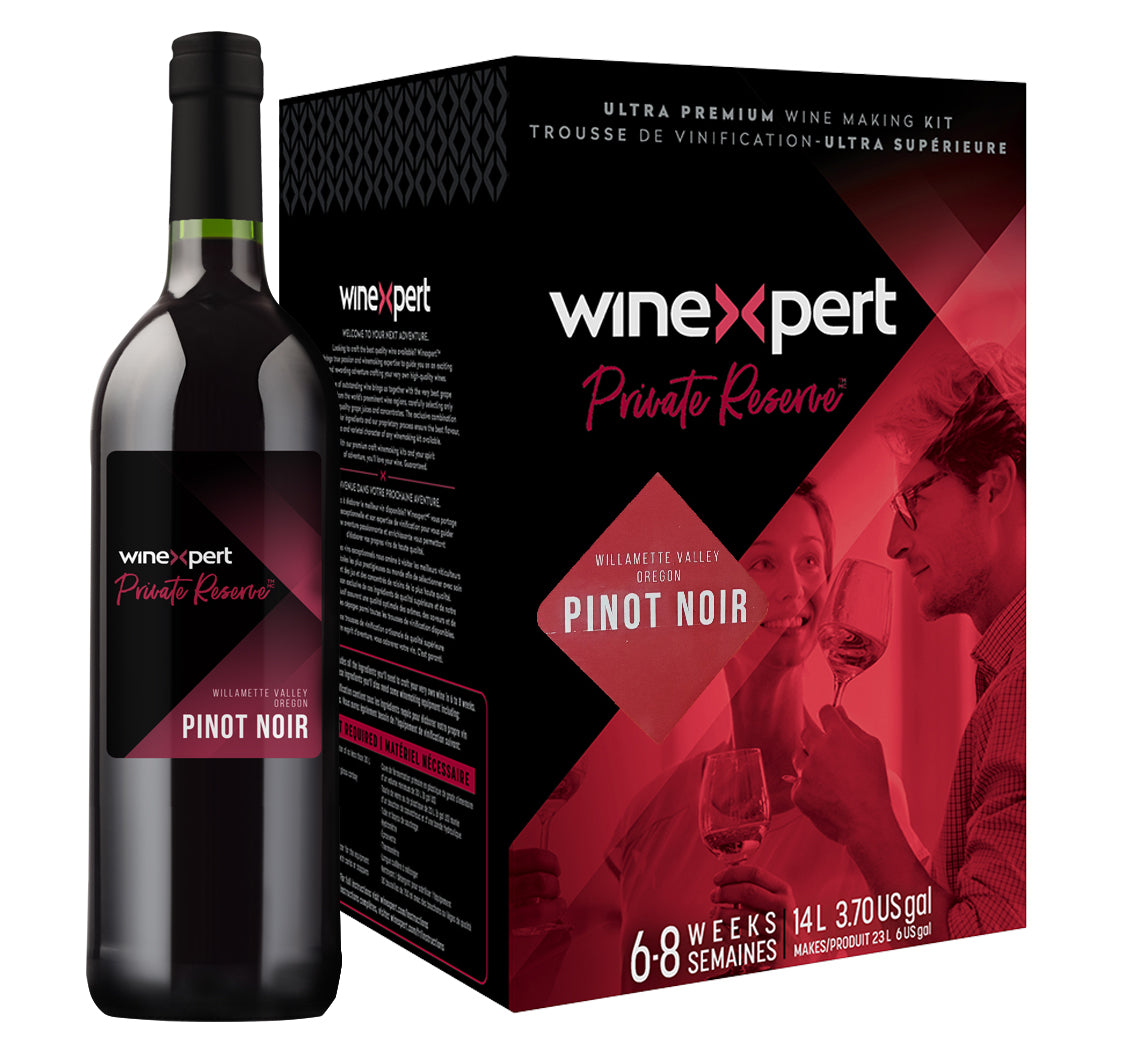 Winexpert Private Reserve Pinot Noir Willamette Valley, Oregon - Wine Ingredient Kit