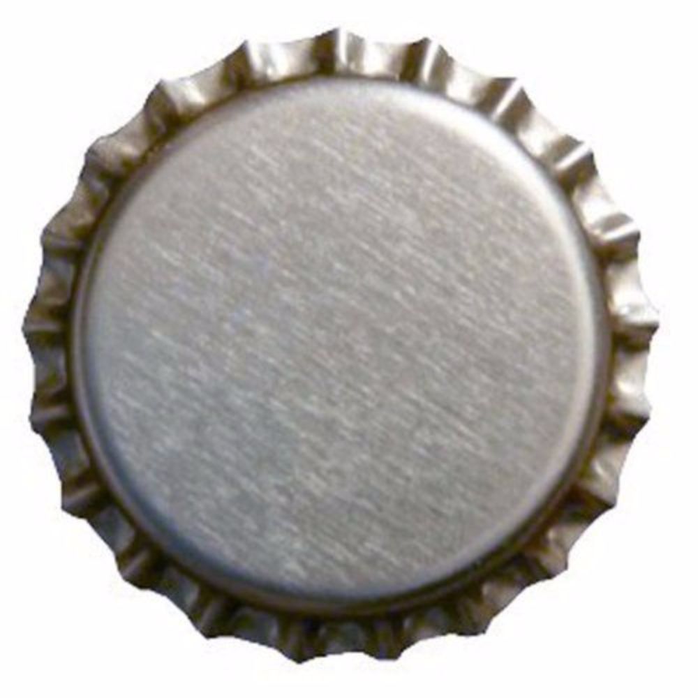 Home Brew Ohio Silver Bottle Caps-Case of 10,000