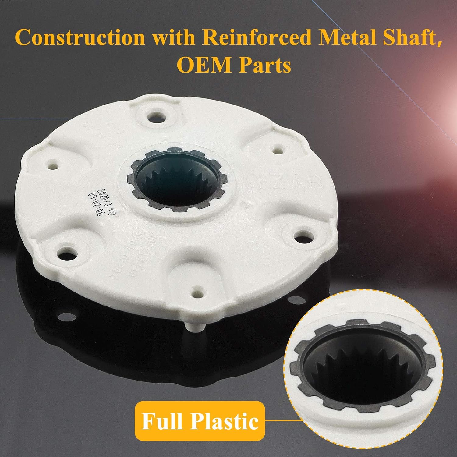 Wsh supplier Washer Rotor Hub Assembly MBF618448 for LG Washing Machine&a;#239;&a;#188;&a;#136;Original Version), Replace Part# PBT-GF