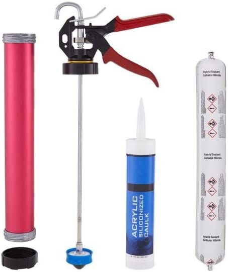 RightHand Sausage Caulking Gun, 600ml Capacity Caulk Tool