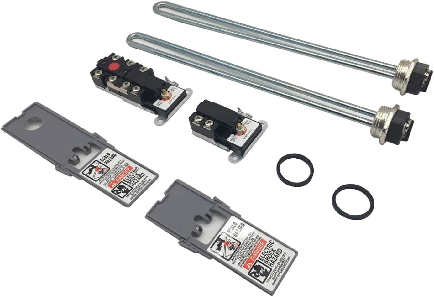 LT Electric Water Heater Tune-Up Kit, Includes Two 4500W 240V Water Heater Elements, Upper Thermostat, Lower Thermostat, Two Prote