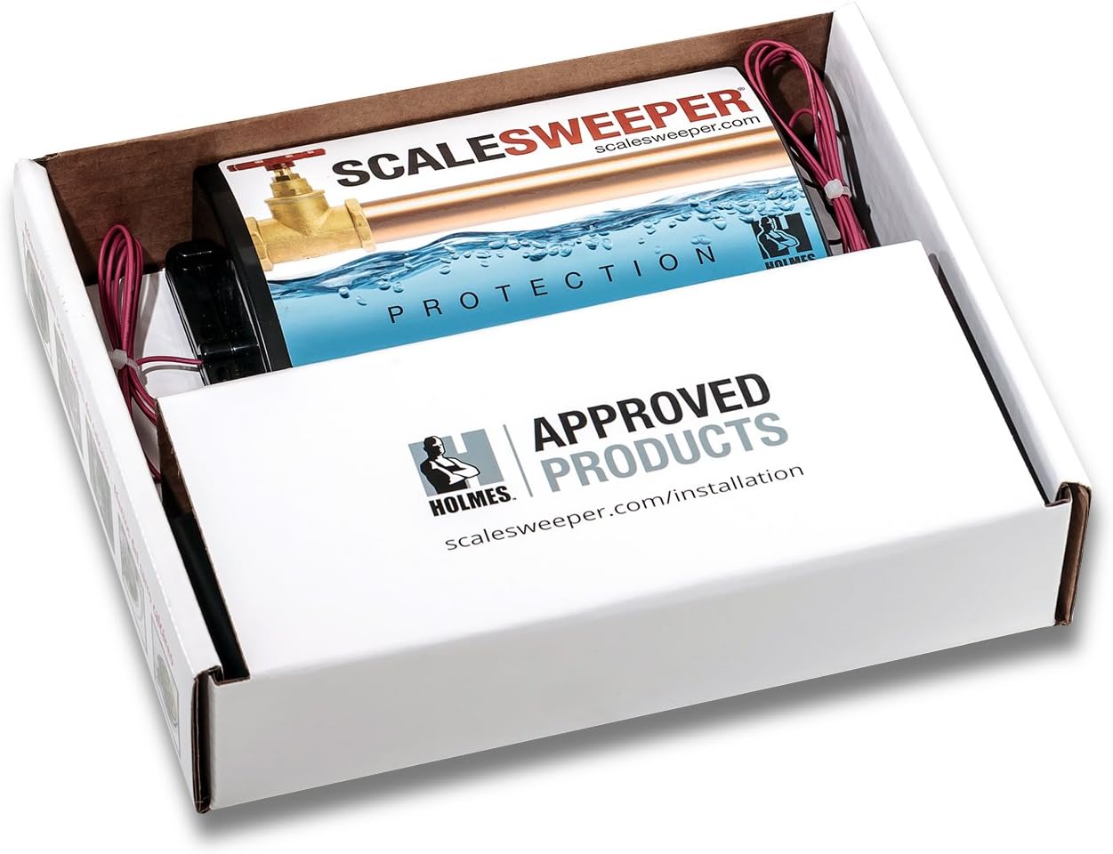 Field Controls Co Scalesweeper Water Descaler | Electronic Water Conditioner Installs Where Water Enters Home To Protect Plumbing, Water Heater,