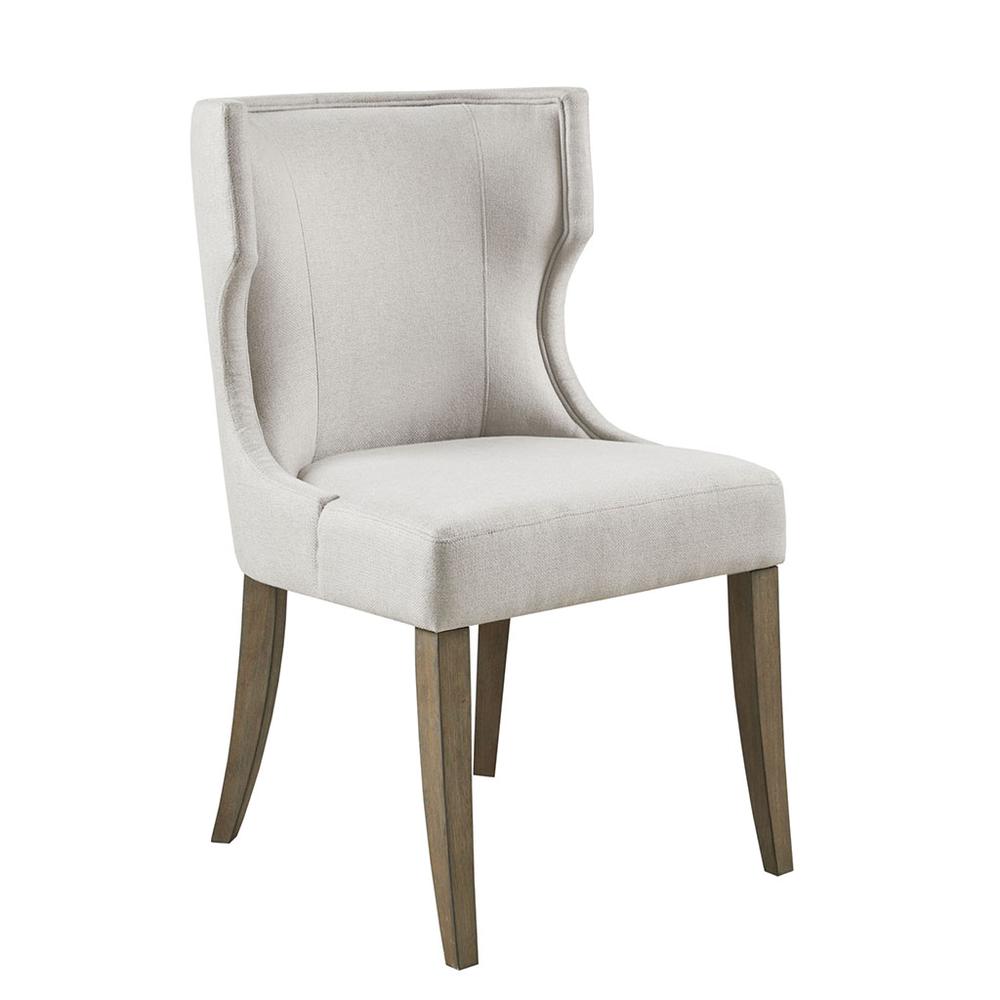 Madison Park Carson Wood Frame (non-teak) Upholstered Dining Chair