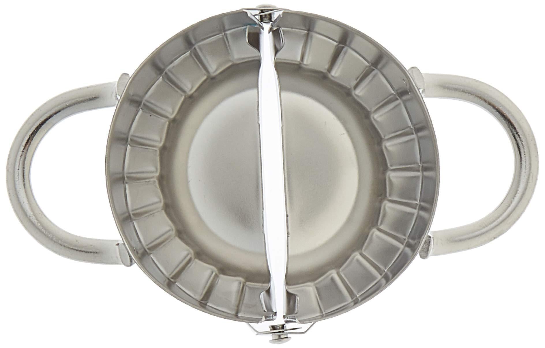 letoor stainless steel dumpling pie ravioli mold mould maker pastry tool for cooking, small size, 3