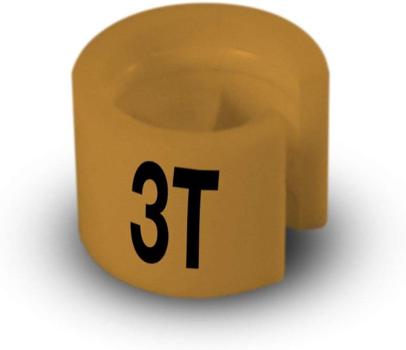 Discount Sizing Printed Colored Hanger Size Markers - 100pcs/bag (24)