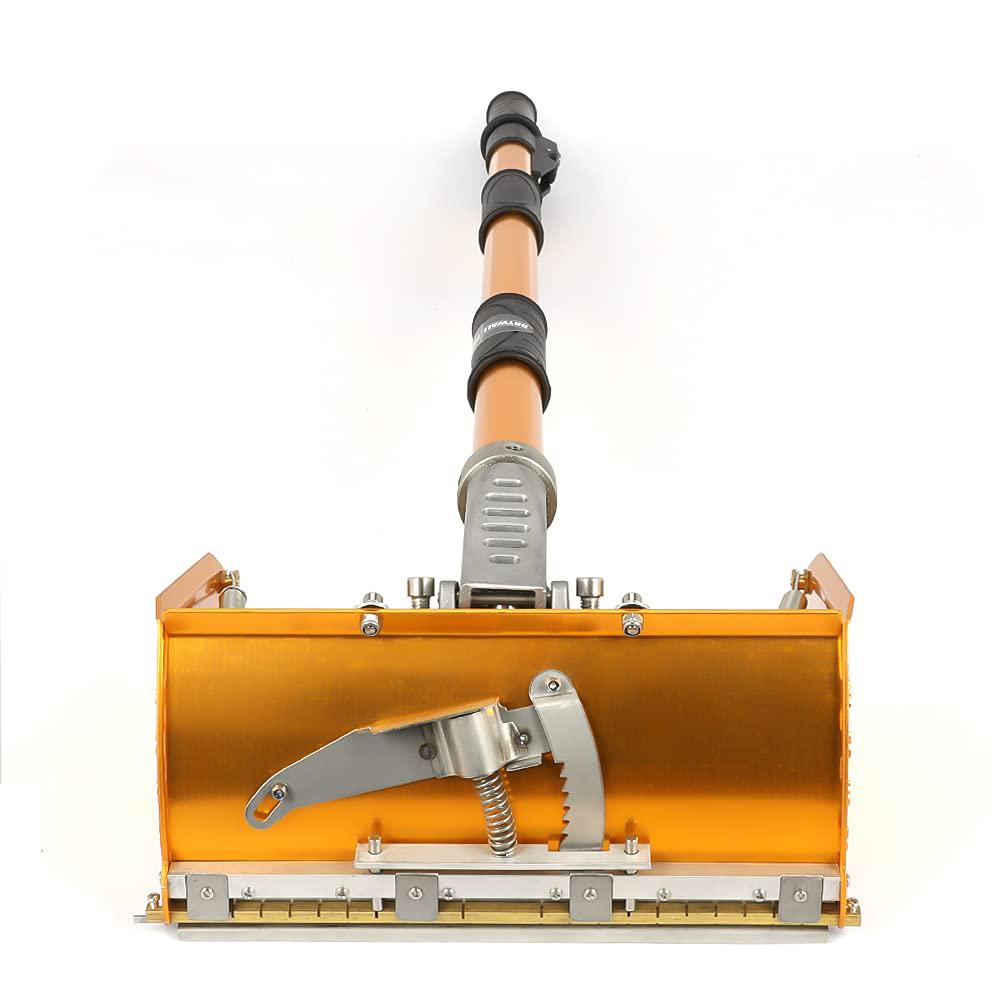 gelttulu professional 9&s;&s; drywall flat finishing box with 40&s;&s;-64&s;&s; box handle extension