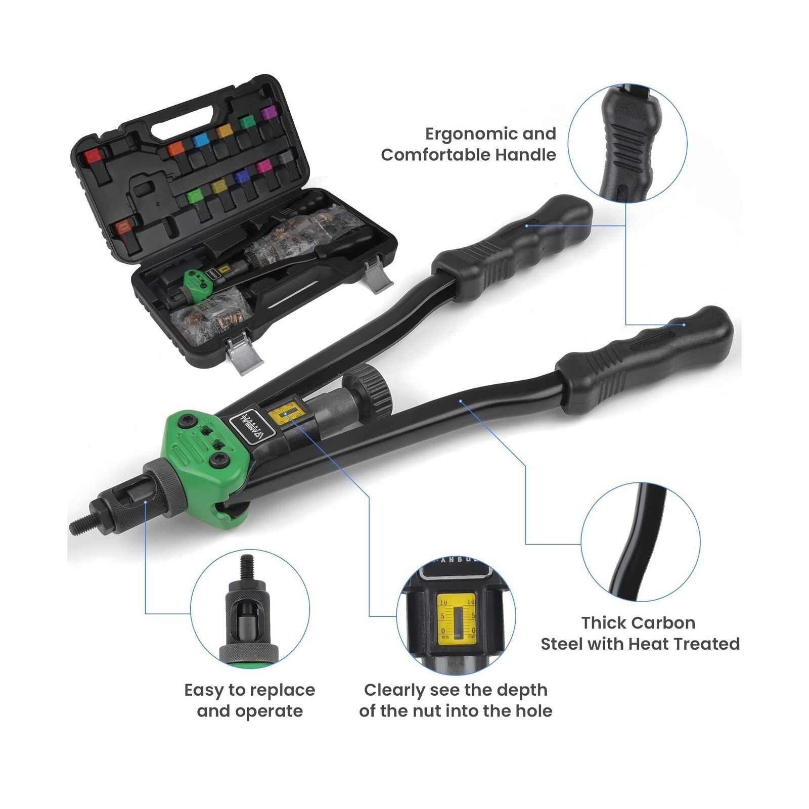 GCP Products Rivet Nut Tool,16