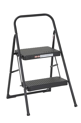CoscoProducts Cosco Two Step Household Folding Step Stool