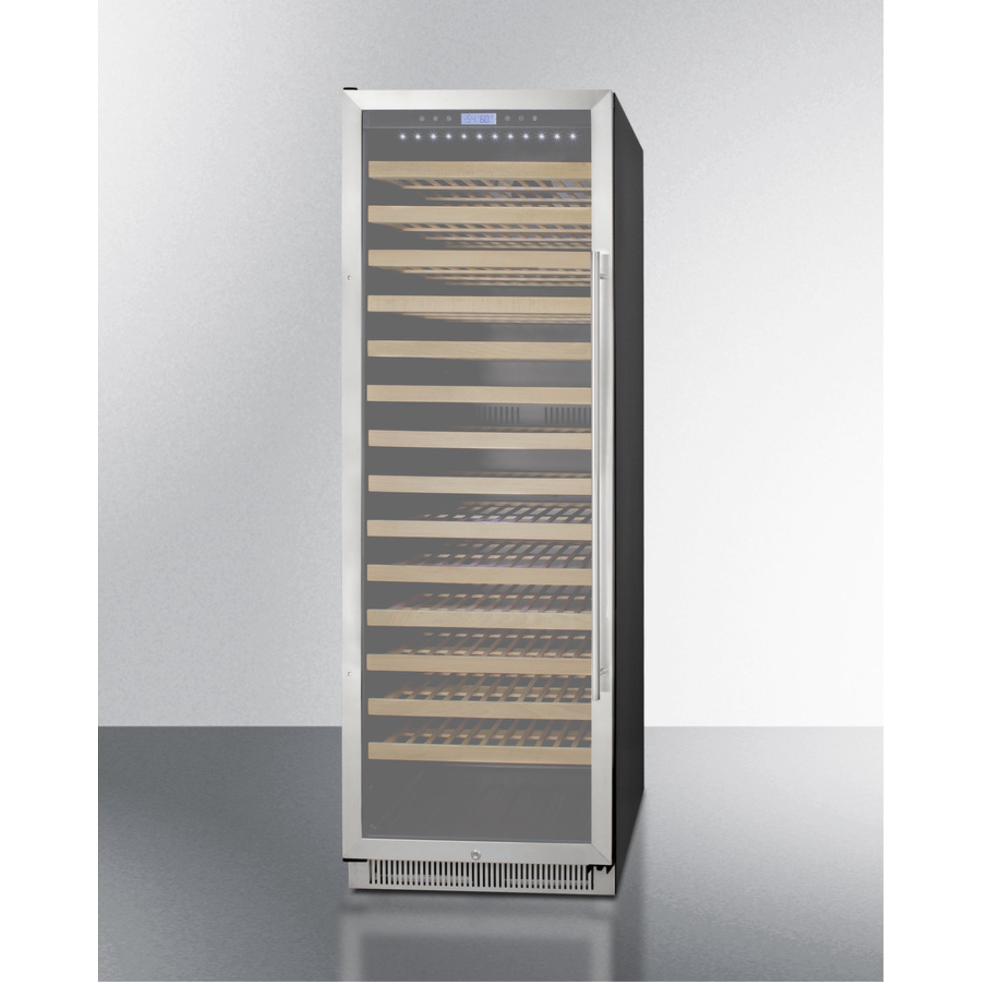 Summit Upright single zone wine cellar for built-in or freestanding use