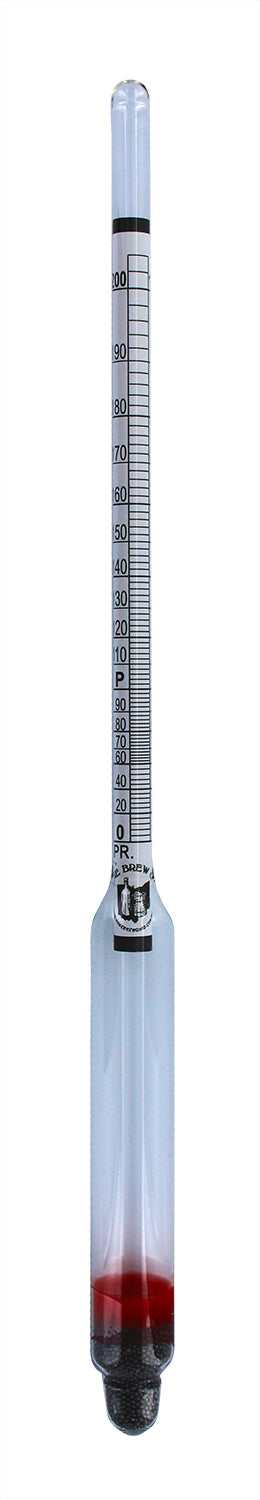 Home Brew Ohio Proof And Tralle Hydrometer With 12