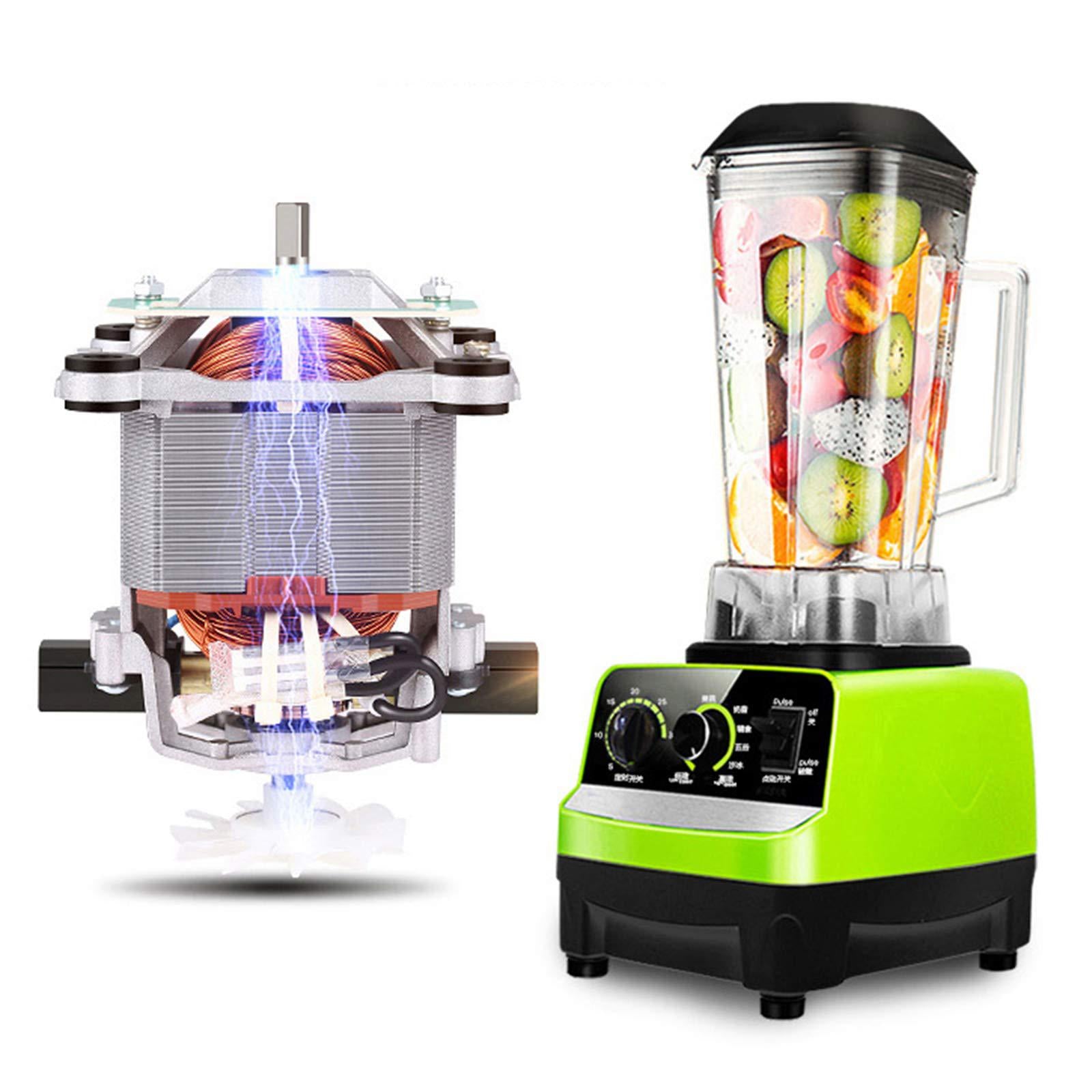 kiopowq juicer machines, auto electric blender easy clean extractor adjustable speed food mixer juicer110v, 1300w, 2l