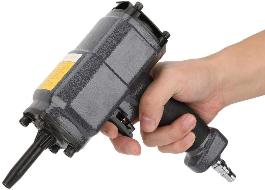 Hopcd NP-50 Pneumatic Nail Puller 0.4-0.7MPa Heavy Duty Air Punch Nailer Professional Indutrial Nail Remover for Wood Workpieces,Plas