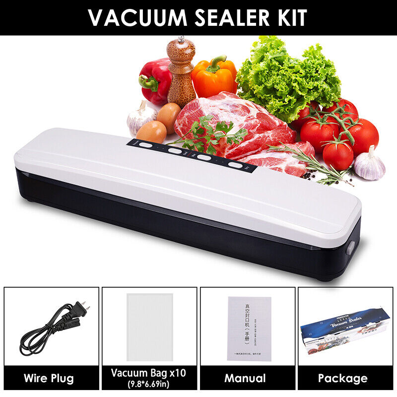 Great Choice Products Vacuum Sealer Machine Full Automatic Food Sealer For Food Air Sealing System New