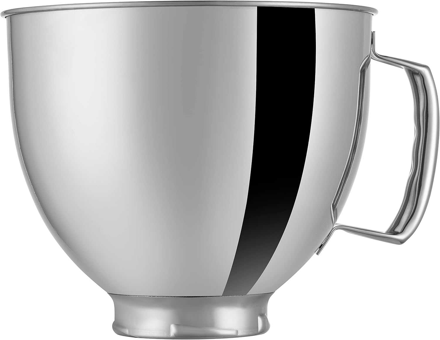 Generic 5 QT Stainless Steel Mixer Bowl Compatible With KITCHENAID TILT-HEAD STAND MIXERS 4.5-Quart (4.3 L) And 5-Quart (4.7 L) (Stainl