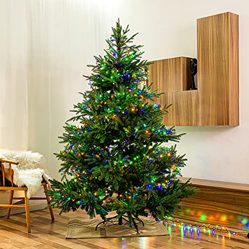 Gresonic Christmas Tree Lights 1000 LEDs 65.6ft Waterproof Outdoor Indoor Fairy String Lights for Party,Christmas Tree,Holiday Decoration