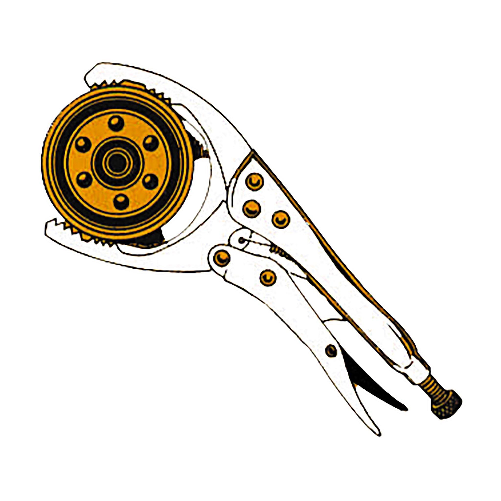 Teng Tools Multi Purpose Oil Filter Remover Plier - Teng Tools - 409