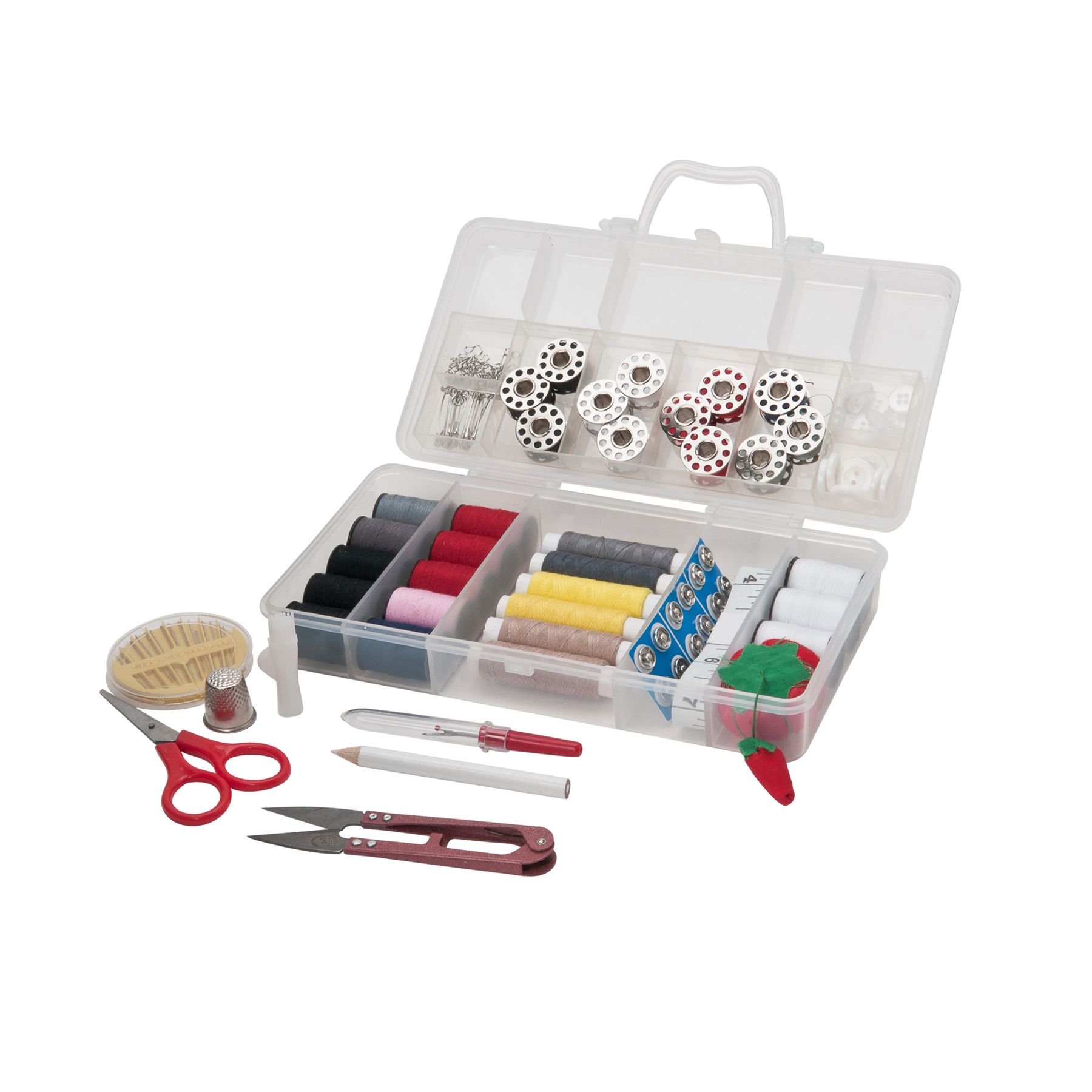 Sunbeam SB08K Mini Sewing Machine W/Power Adaptor &a; Sewing Kit.