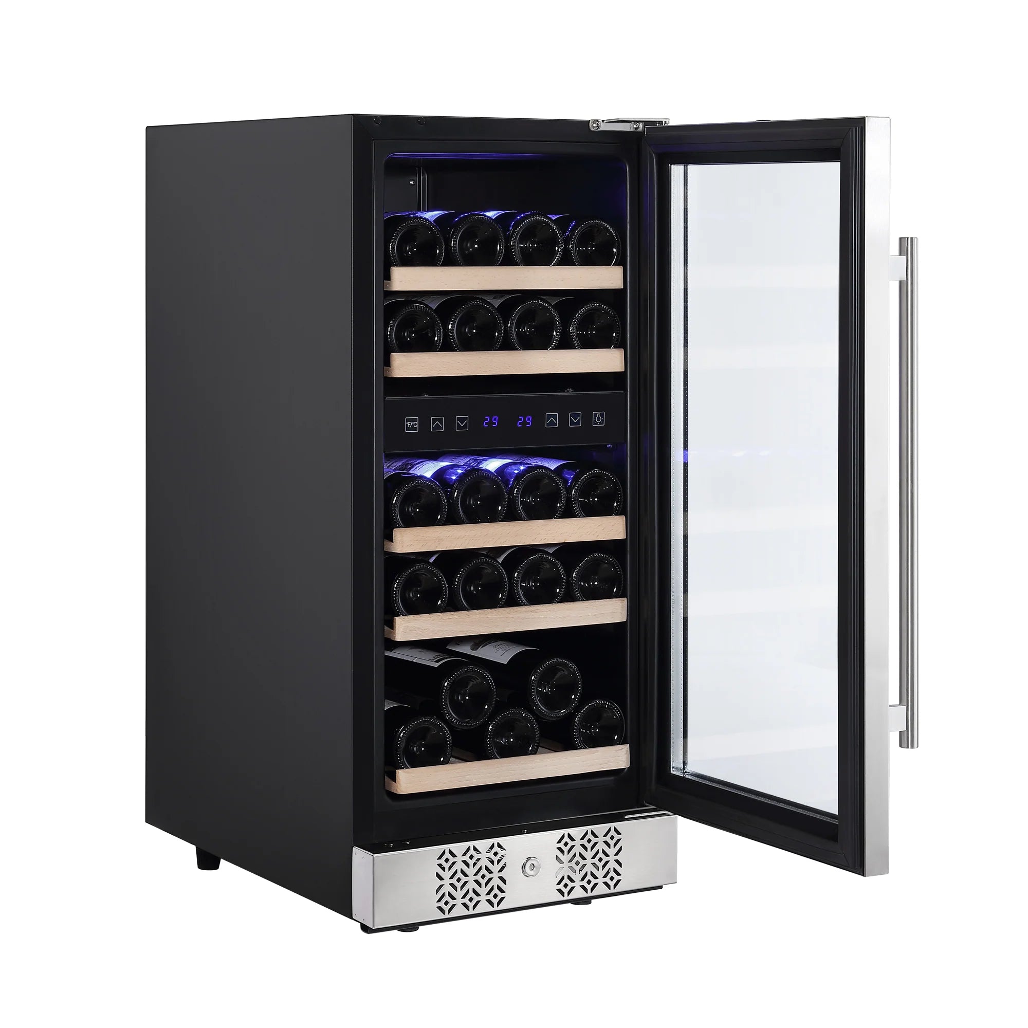 Empava 15 Inch Dual Zone Wine Cooler Wine Fridge WC02D