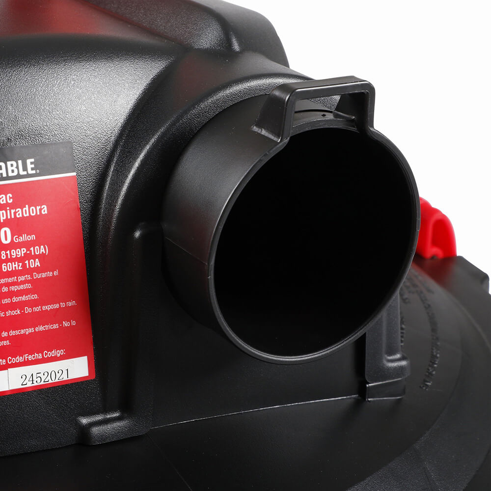 Porter-Cable PCX18604P10A 10 Gallon White Poly Wet/Dry Vacuum