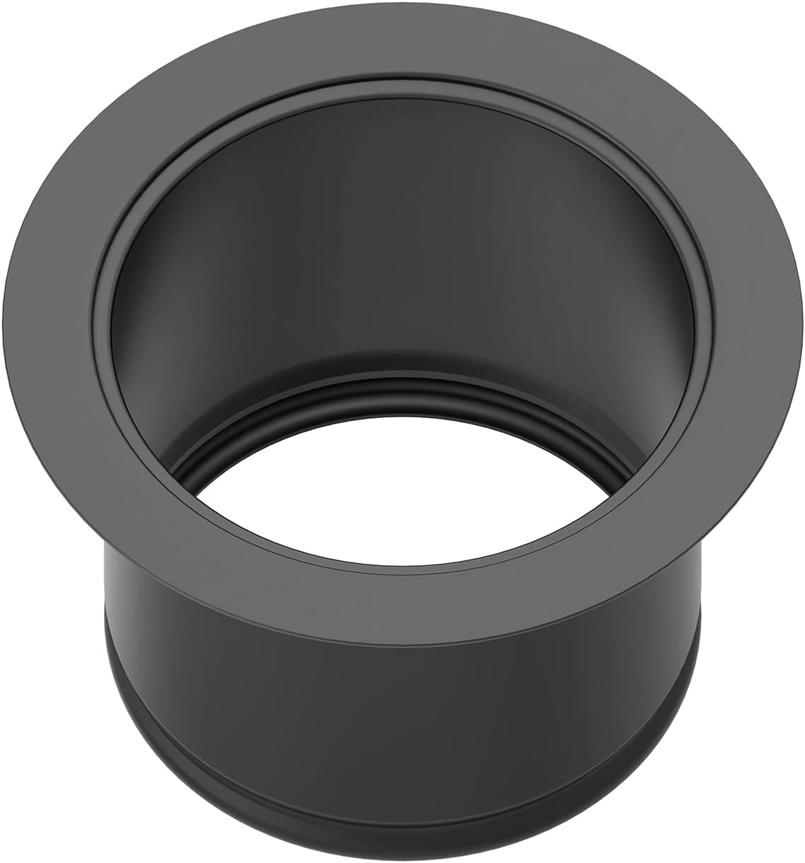 BOTEMY B9179 Extended Garbage Disposal Flange Deep Kitchen Sink Flange Stainless Steel for 3-1/2 Inch Standard Sink Drain Hole(Extende