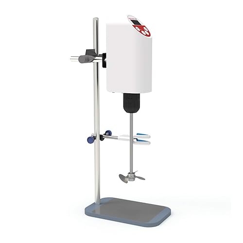Fristaden Lab Digital Overhead Stirrer 100-2000rpm Stirring Speed, 20L Heavy Duty Lab Mixer, Strong Laboratory Quality Stainless