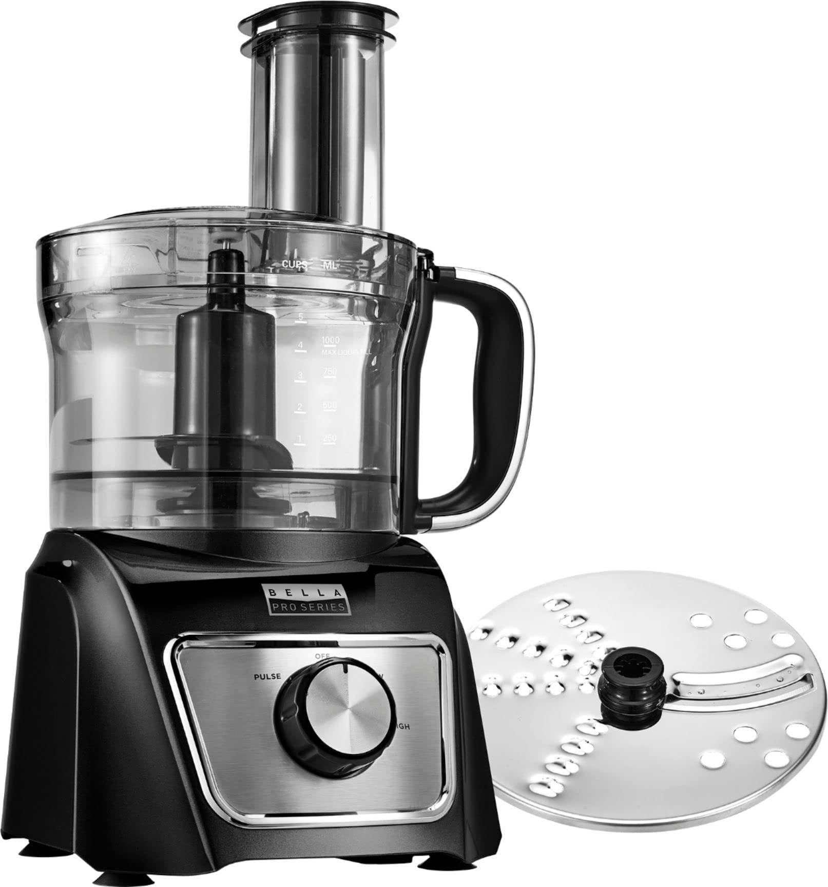 bella 8 cup food processor black, 90111, 8_cups