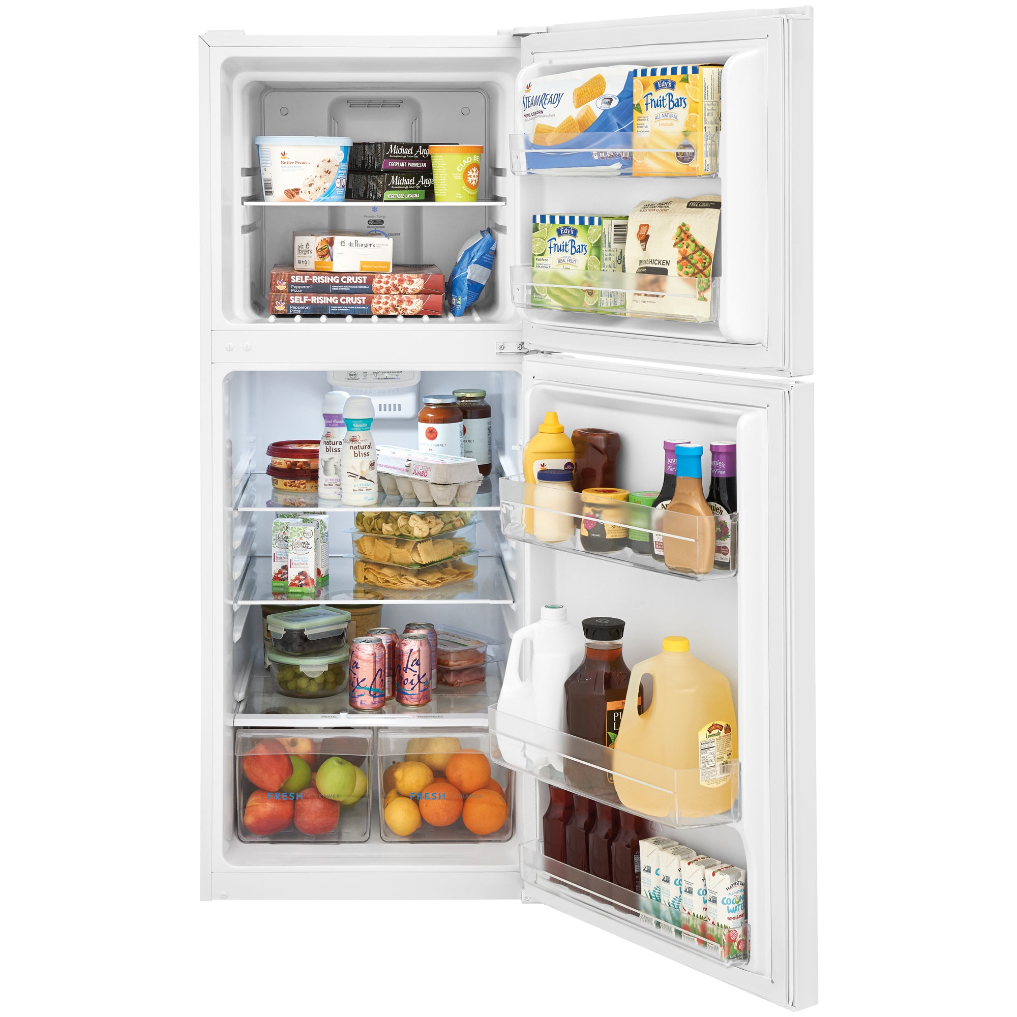 Frigidaire FFET1222UW  11.6 cu. ft. Top Freezer Apartment-Size Refrigerator - 24&a;#8221; width - White