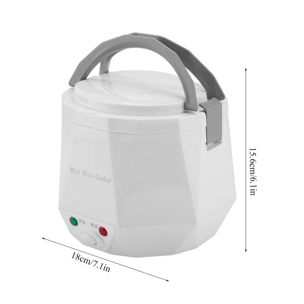 Fdit mini rice cookers 24v 1.3 l electric rice-cooker food steamer for truck car cooking for soup porridge rice noodles portable 1
