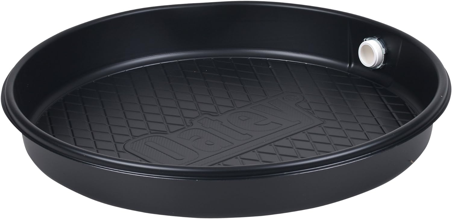 Oatey 34060 Hot Water Heater Pan, Bulk 18-Inch, Black
