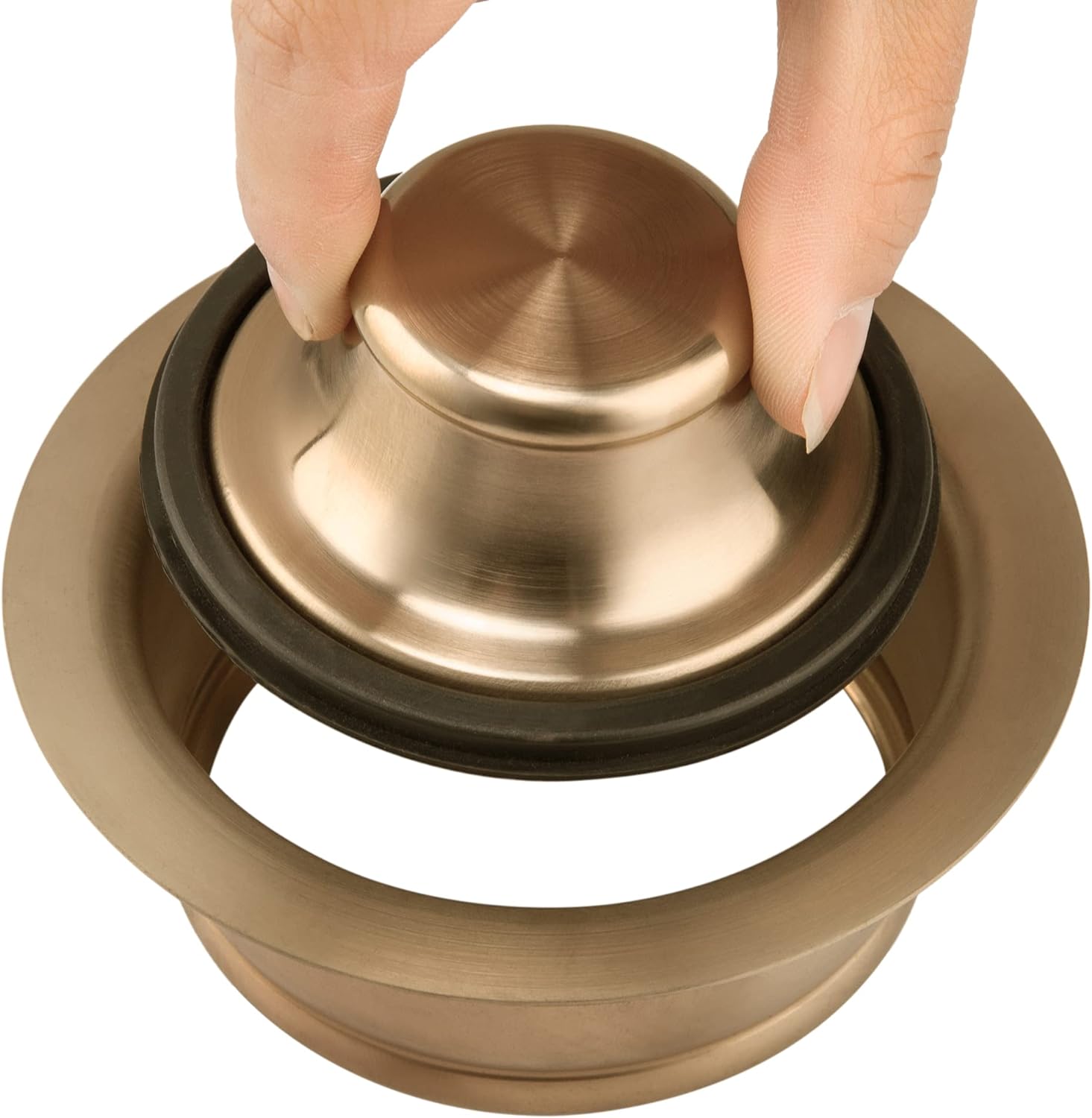 Artiwell Sink Garbage Disposal Flange and Stopper, Universal Flange Fit for 3-1/2 Inch Standard Sink Drain Hole, Kitchen Sink Replacemen