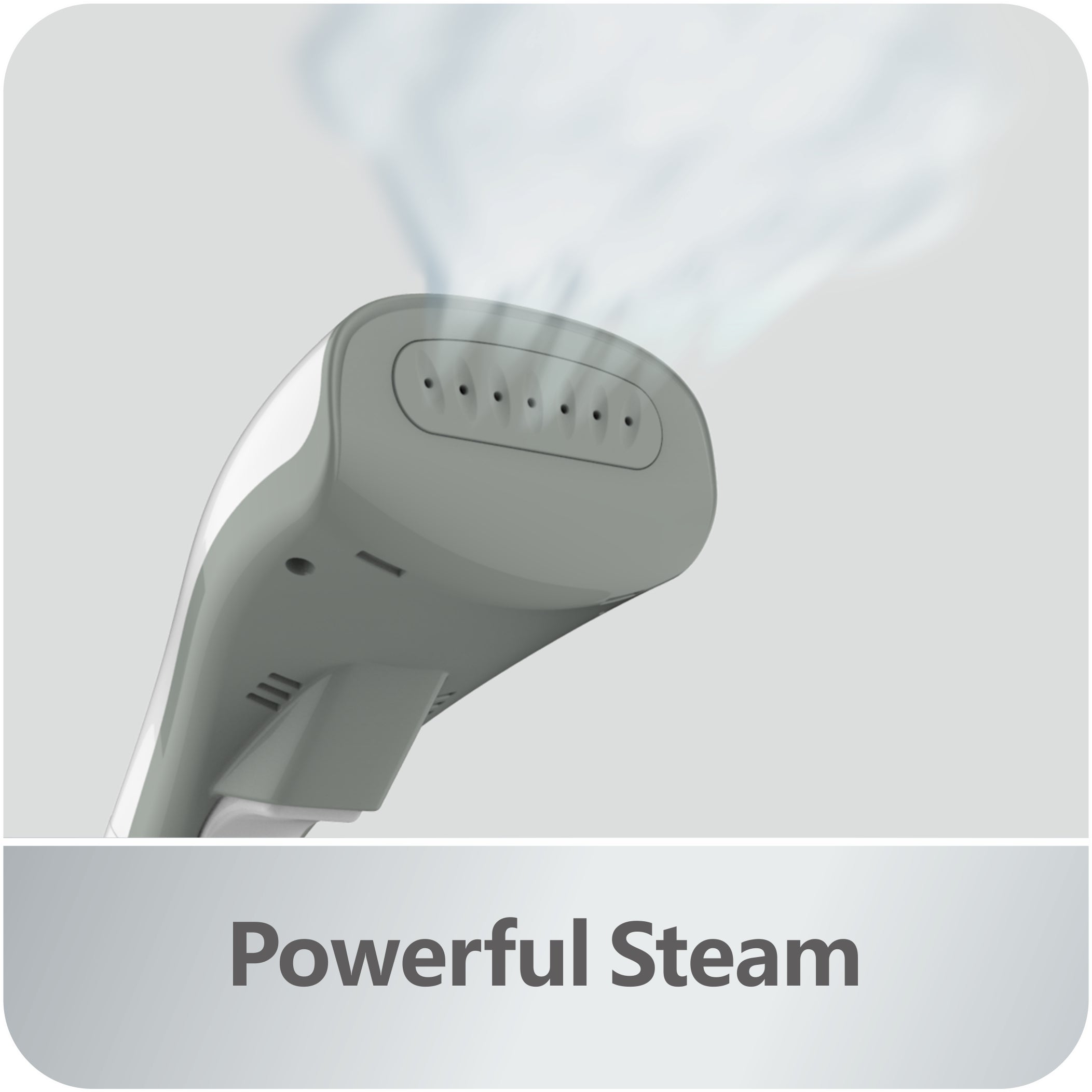 SALAV HS-04/T Gray QuickSteam Hand Held Steamer, 1000 watts,
