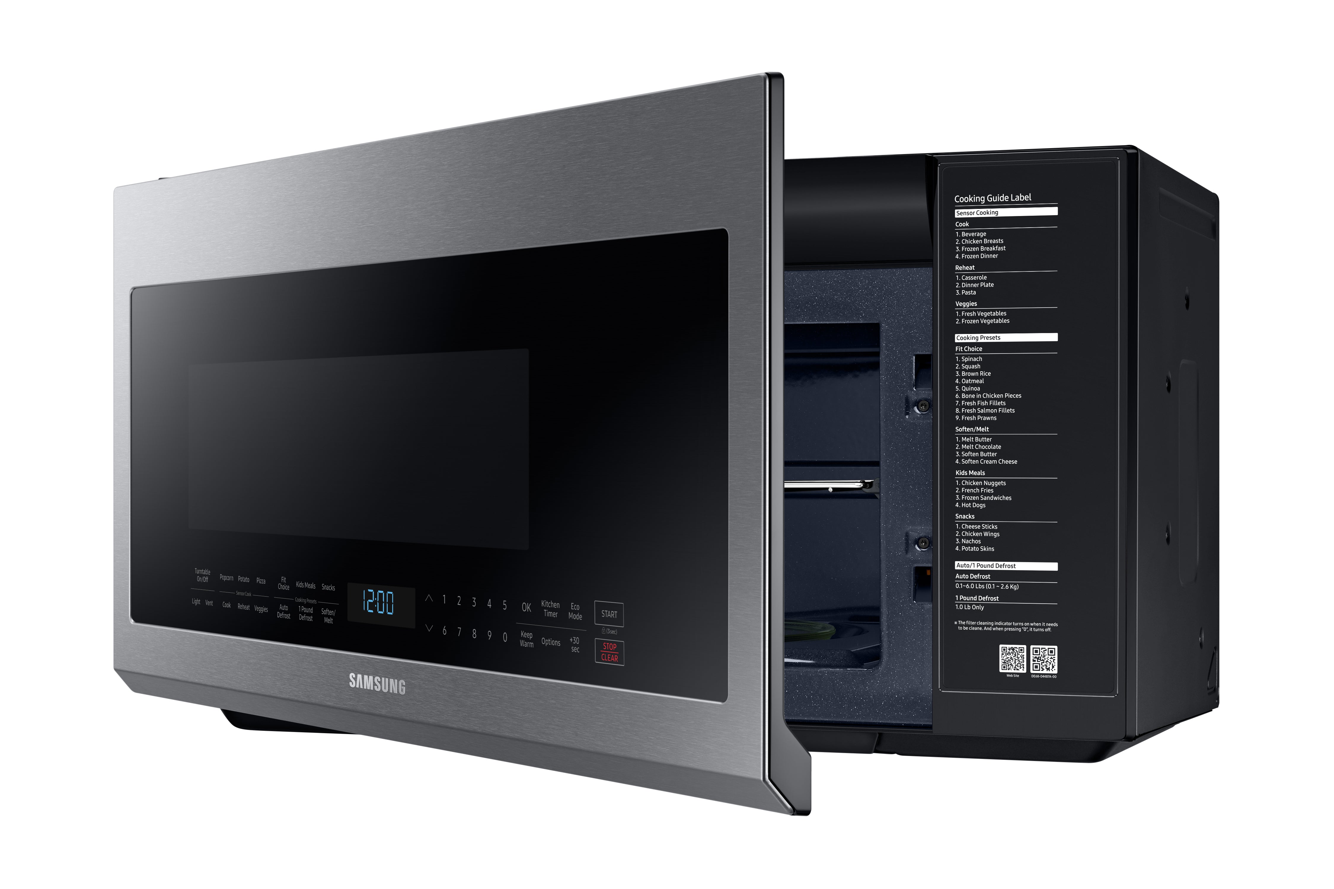 Samsung ME21M706BAS/AA 2.1 cu. ft. Over-the-Range Microwave - Stainless Steel