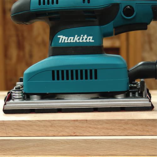 makita sheet finishing sander, 1/3 in, 1.7 a, teal (bo3710)