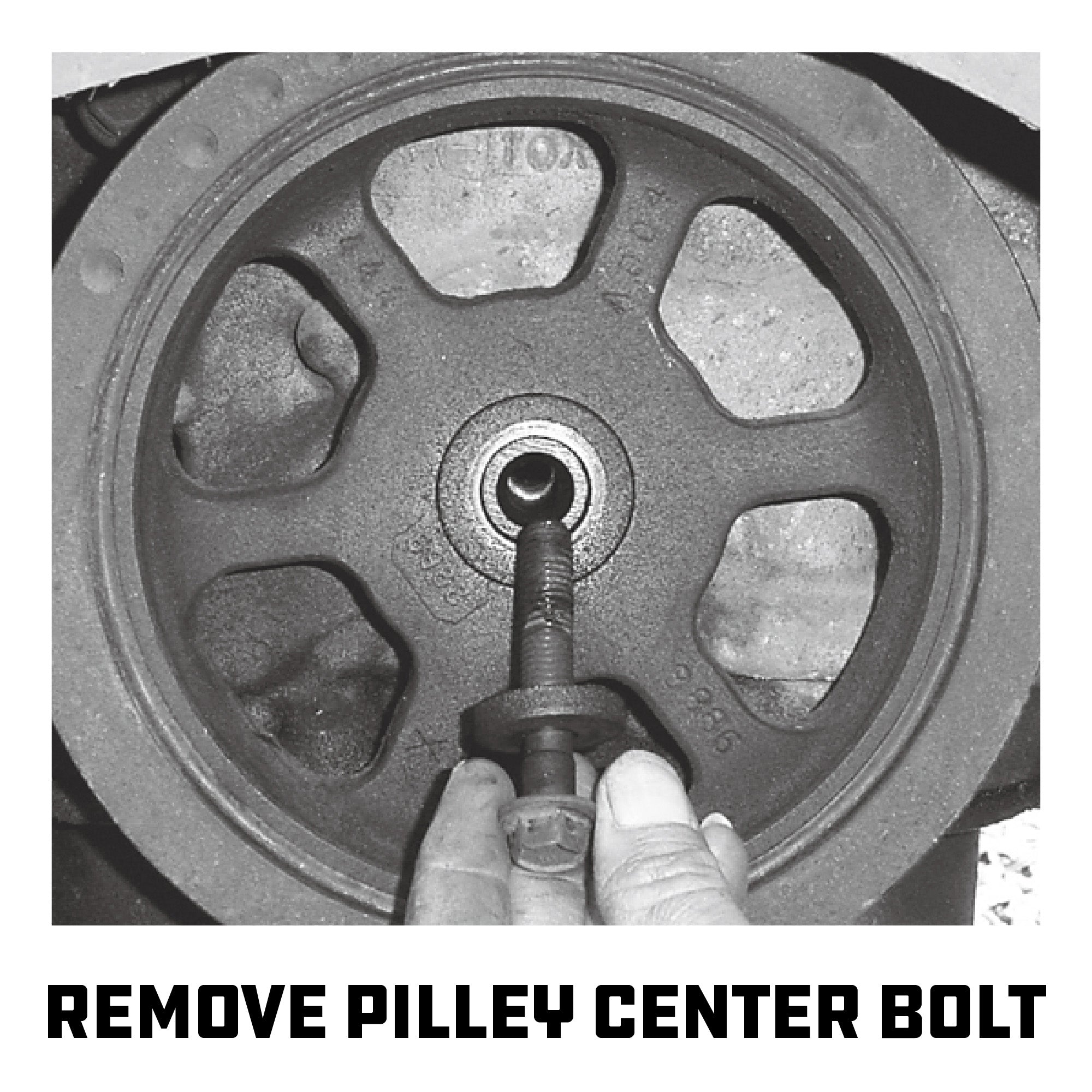 Powerbuilt Harmonic Damper Pulley Puller Kit - 647774