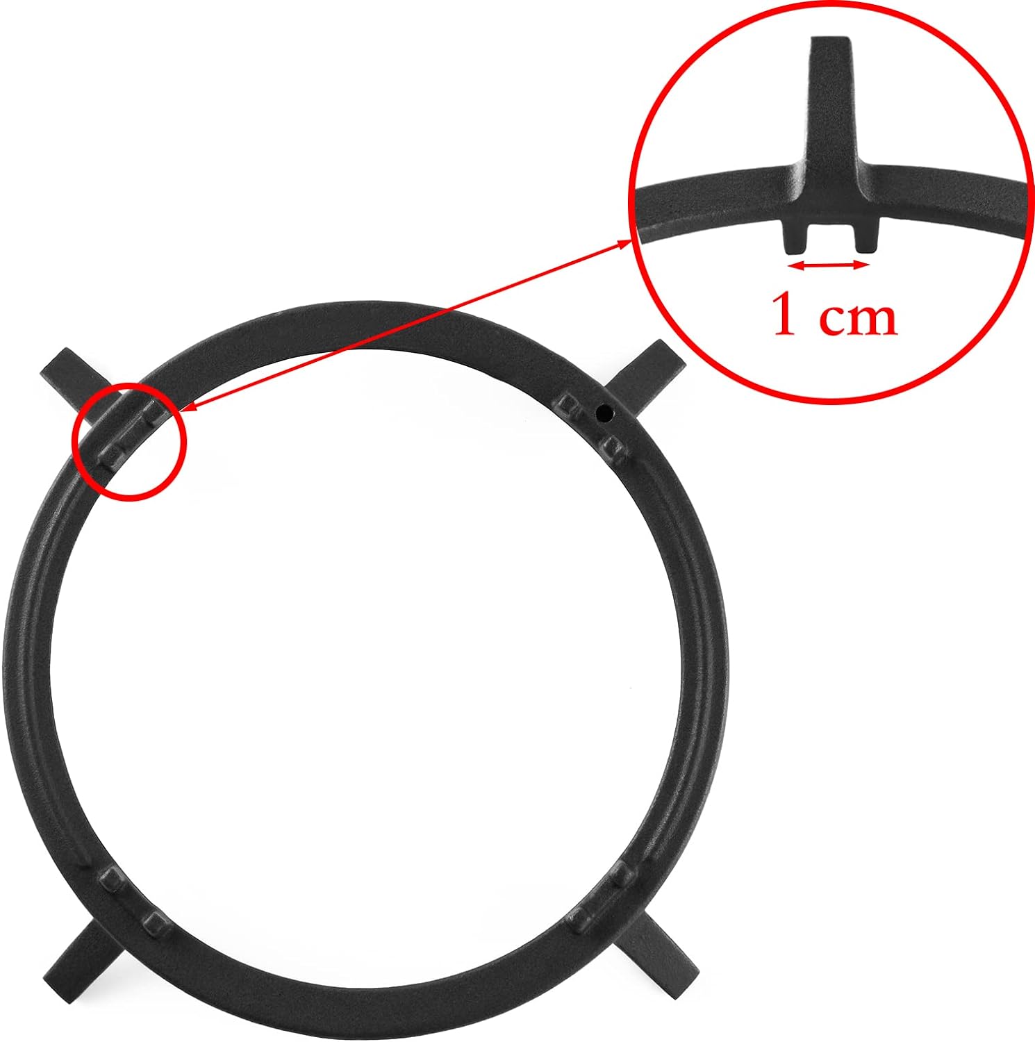 Generic W10216179 Wok Ring, Replacement Parts Wok Support Ring for Gas Stove GE, Whirlpool, Kitchenaid, Kenmore, Jenn Air, Bosch, Samsu