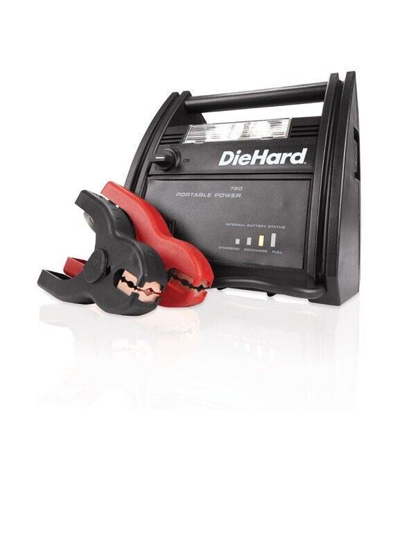GCP Products Automatic 12 V 750 Amps Handheld Portable Black Battery Jump Starter