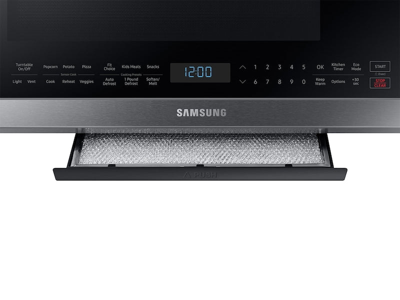 Samsung ME21M706BAS/AA 2.1 cu. ft. Over-the-Range Microwave with Sensor Cooking in Fingerprint Resistant Stainless Steel