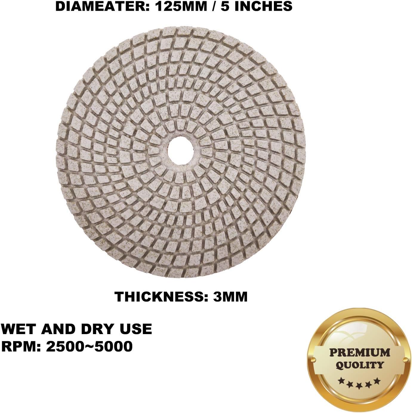 Global Dragon diamond tools (3PCS) 125MM/5